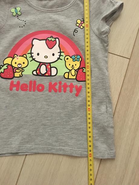 Tričko hello kitty, h&m,110