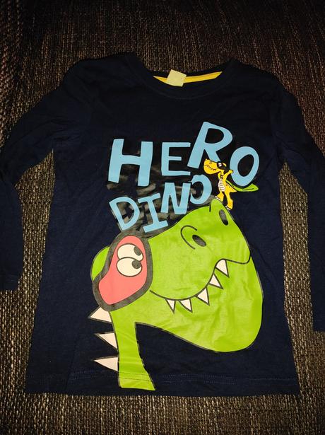 Detské tričko s dlhým rukávom, 116