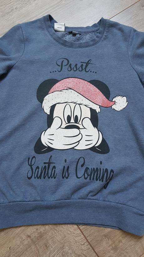 Modrá "mickey" mikina xs, disney,xs
