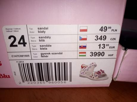 Sandále, nelli blu,24