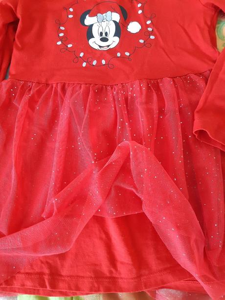 Minnie vianocne saty, sinsay,110