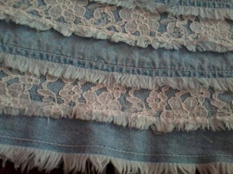 Dievčenská riflova šatovka smily 110 / 116, 110