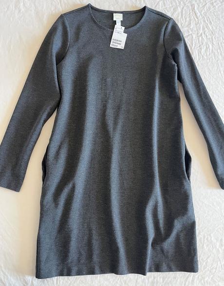 H&m teplákové šaty s vreckami vel.xs-s, h&m,s / xs