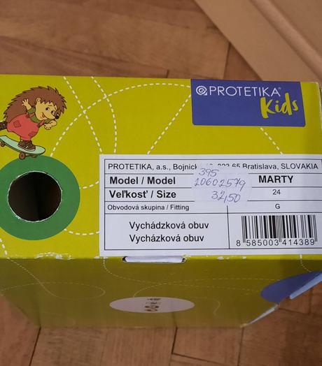 Sandálky marty, protetika,24