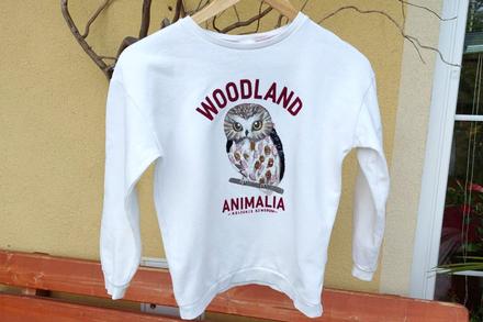 Zateplená minikina /  tričko / h&m 128 / 134, h&m,134