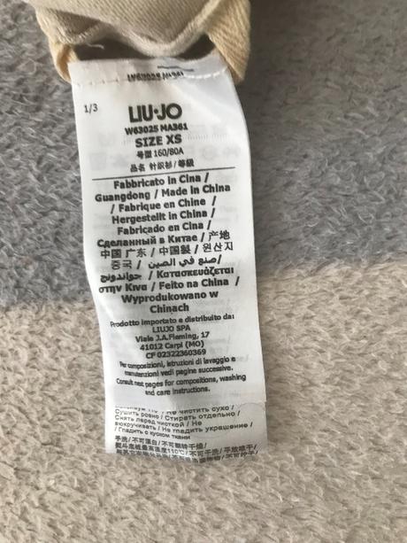 Rolak dlhy pleteny , zn. liu jo, liu jo,xs