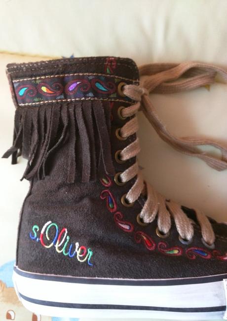 Vysoke tenisky s. oliver, vnutro 19 cm, 30