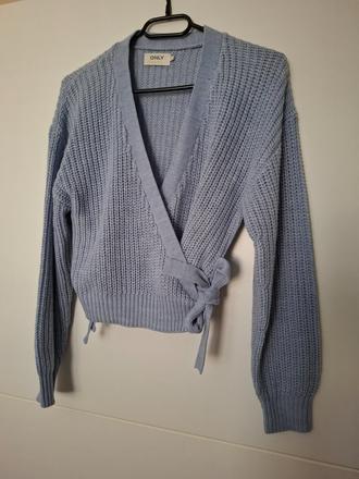 Svetrík na viazanie, only,xs