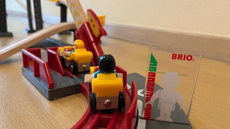 Brio - drevená húsenková dráha, 