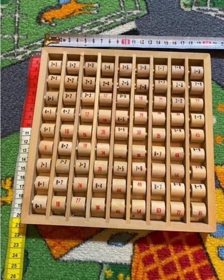 Drevené počítadlo násobilky, 