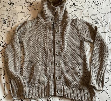 Pletený sveter s kožušinkou pepperts v. 122/128, pepperts,128