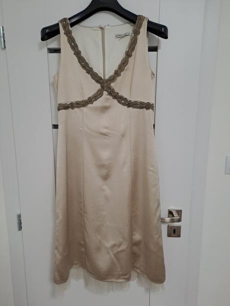 Luxusne damske saty, bandolera,38