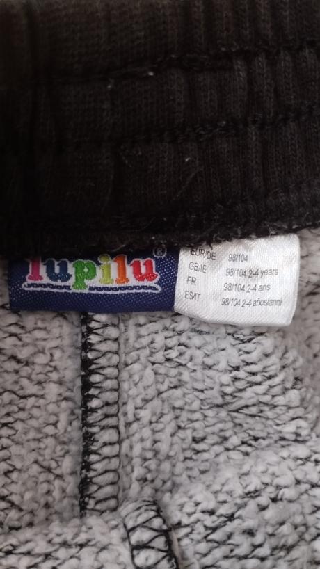 Tepláky tenké lupilu 98/104, lupilu,104