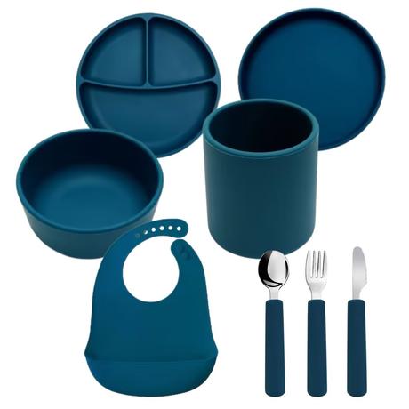 Jedálenská silikónová sada classic, 