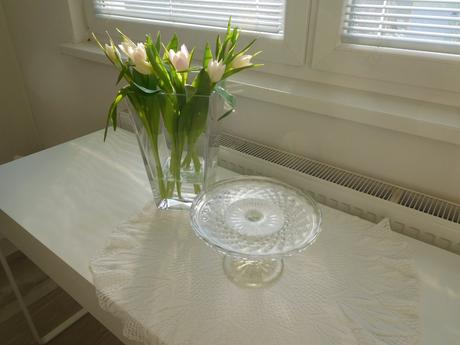 Podnos lisované sklo top top stav, krásny, 