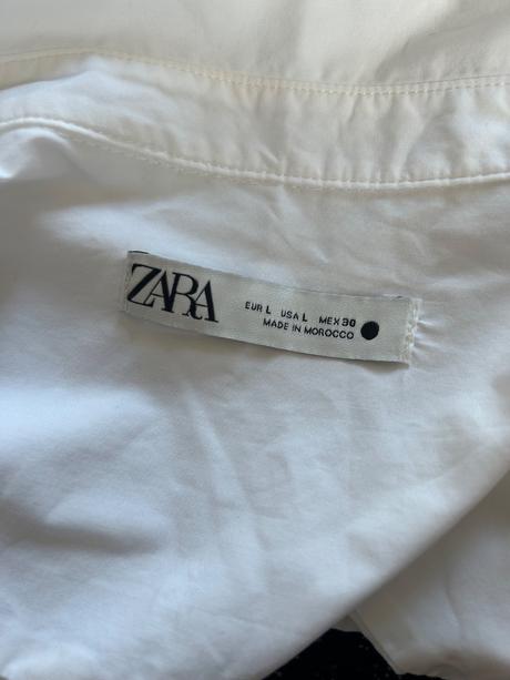 Košeľové šaty s viazaním, zara,l