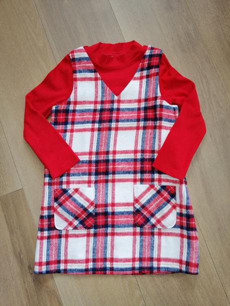 Kárované šaty, f&f,116