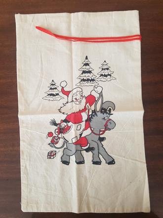 Platene mikulasske vianocne vrecko,