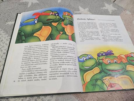 Retro kniha tmht hrdinovia z podsvetia (1991), 