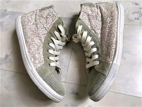 Ľanové kotníkové tenisky č. 37-37,5, 37