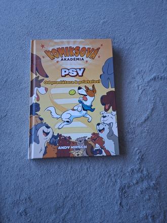 Komiks psy kniha ako nový, 