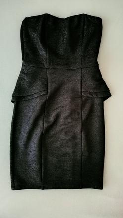 Šaty orsay xs čierne lesklé, orsay,xs