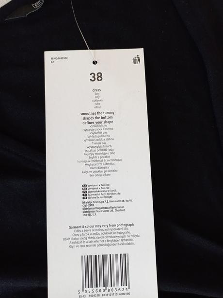 Formujúce šaty, f&f,37 - m