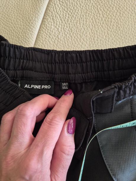 Turistické nohavice apline pro 140/146, alpine pro,146