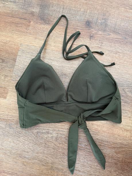 Zelený vrch plaviek, h&m,40