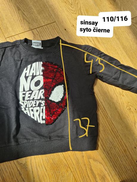 Mikina spiderman, sinsay,110