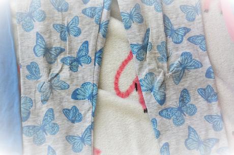 2x legíny tchibo-122/128, tchibo,128