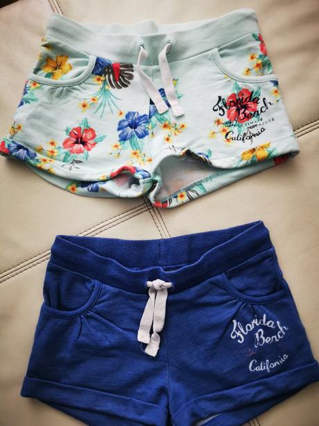 2pack šortky, h&m,128