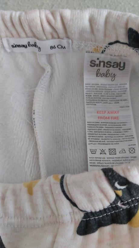 Hrubé teplé legíny tučniak 86, sinsay,86