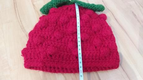 Čiapka jahôdka 98/104/110, 98