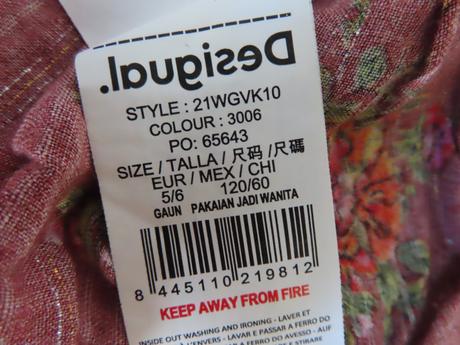 Dievčenské šaty desigual, veľ. 5-6r., desigual,110