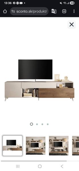 Máte skúsenosti s TV stolíkom Sconto?