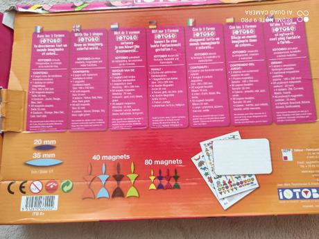 Magnetická mozaika 120 ks,