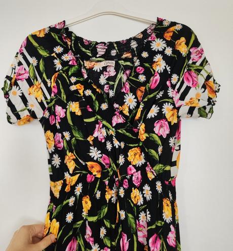 Kvietkované letné šaty, m