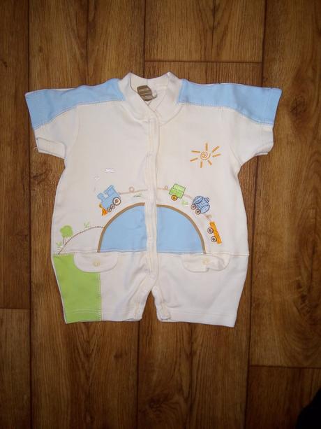 Letny chlapcensky overal s vlacikom 56 novy, 56