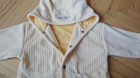 Velúrová mikina s kuriatkom, 74