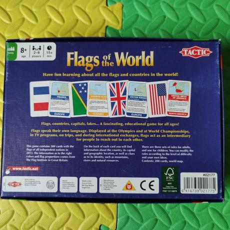 Board game flags of the world super stav,