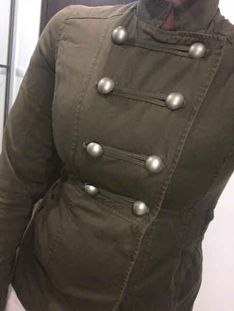 Bunda,sako army štýl, s