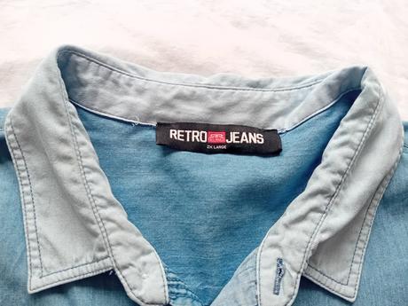 Košeľa riflova, xl