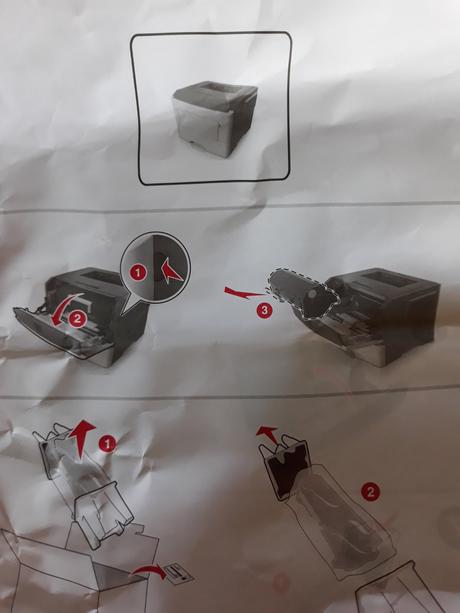 Čierna náplň do tlačiarne tnp44,