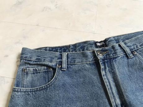 Klasické hrubšie baggy rifle č.36, denim co,36