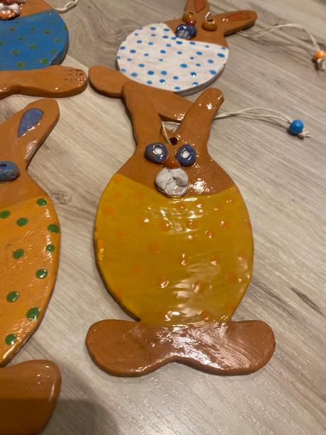 Závesný veľkonočný zajac dekorácia darček vianoce, 