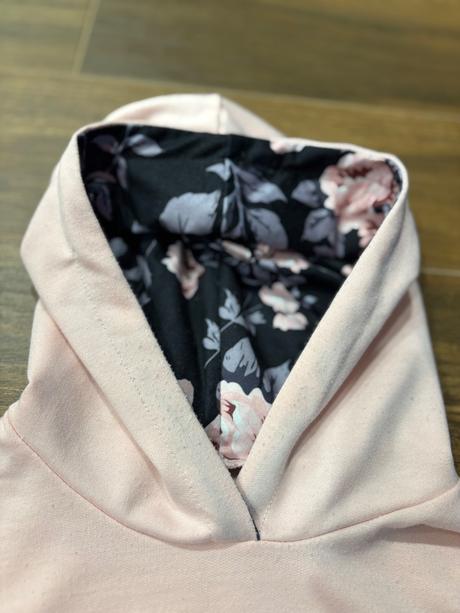 Dievčenská mikina s kapucňou, 128