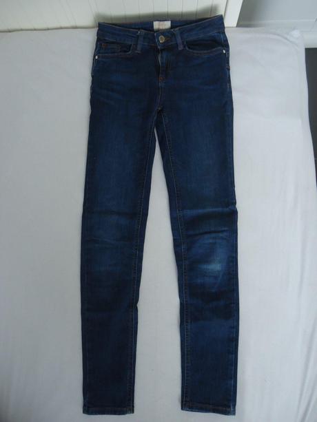 Modré slimky s push efektom na zadočku vel.xs, f&f,xs