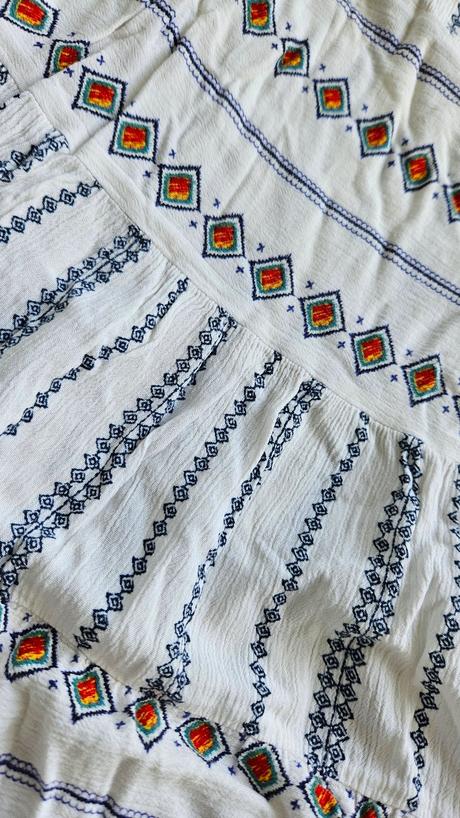 Asymetrická boho sukňa, rayon, značka vg edition, l