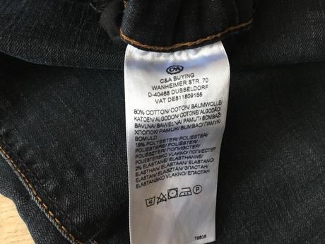 Rifle pre štíhleho chlapca, c&a,164